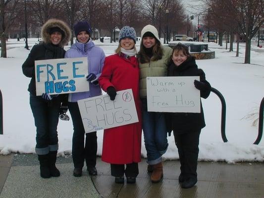 January Free Hugs