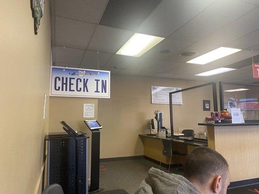 24 October 2022 -- Inside the Bureau of Motor Vehicles in Lakewood, Ohio (on Edgecliff Ave. and Warren Road)