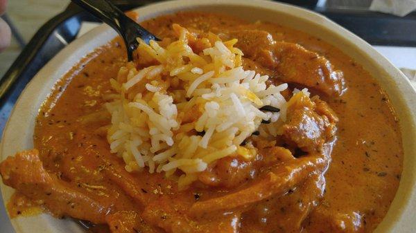 Butter Chicken with Rice