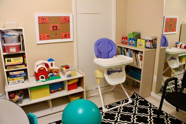 Speech and language room