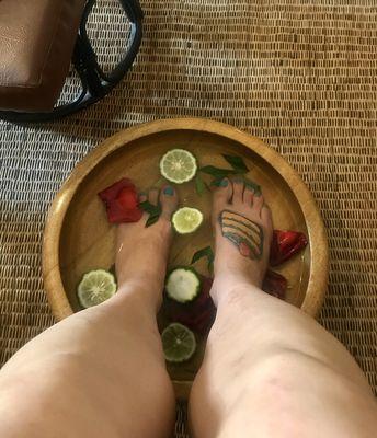 Aromatherapy Foot Soak