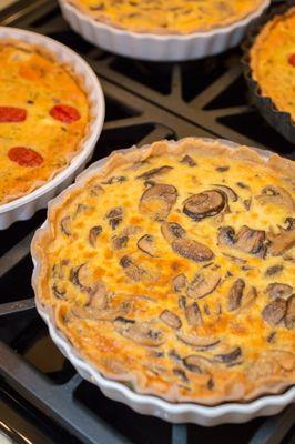 Seasonal Quiches