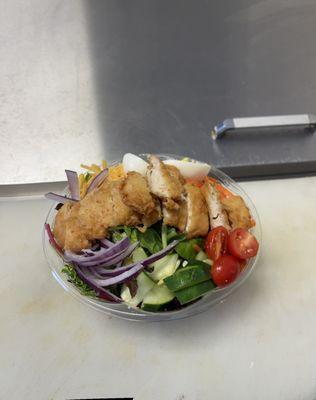 Fried Chicken Salad