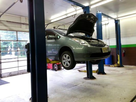 Our shop is kept clean to help keep your car clean.