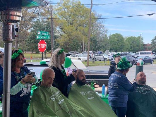 St. Baldrick's event