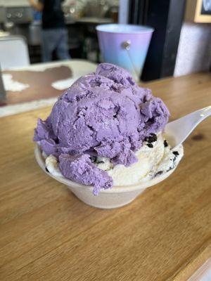 Ube  Oreo cookies and cream