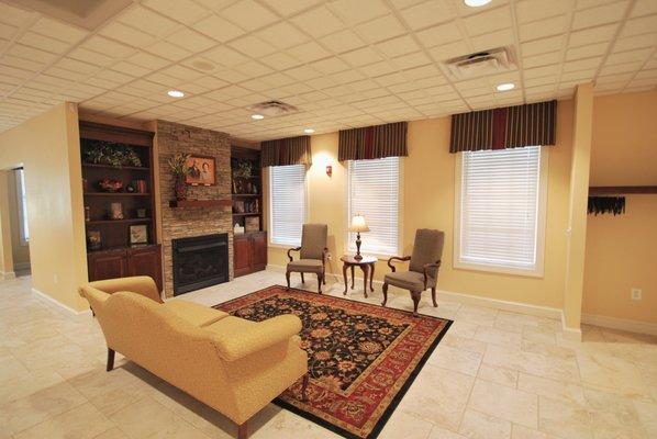 Fire Place & Sitting Area