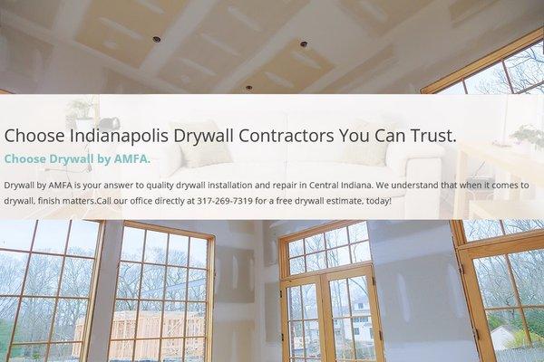 Drywall By AMFA Indianapolis Indiana