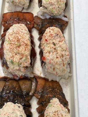 Crab Stuffed Lobster