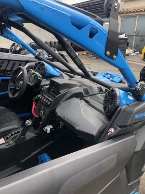 Can am x3 audio package