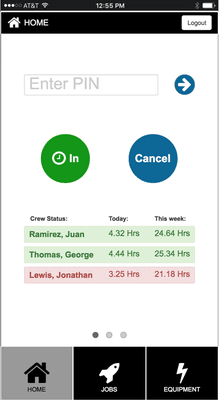 OpsHound iOS and Android App for Landscaping Job Costing