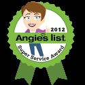 Angie's List Super Service Award for 2012