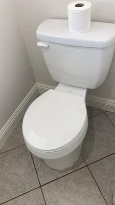 Toilet installation. Same day service!