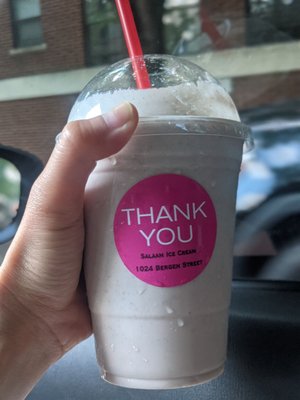 Cookies n cream milkshake