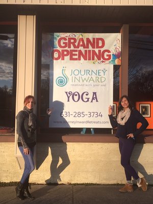 Grand opening of Journey Inward Yoga Inside Pure Imagination. Come say hello...