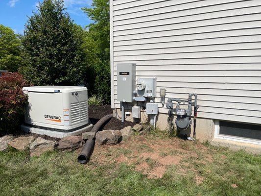 22kW Generac Generator Installation, Collegeville, PA