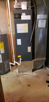 New Goodman air handler.