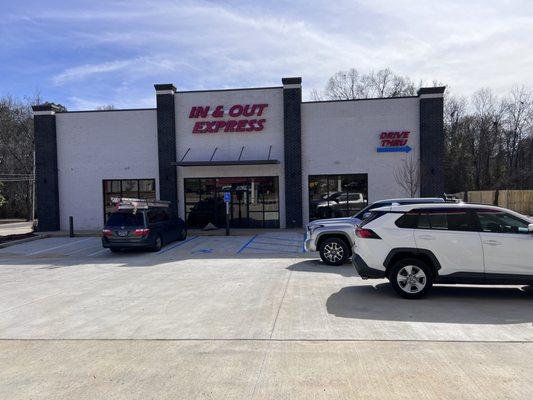 The convenience store at a different angle again