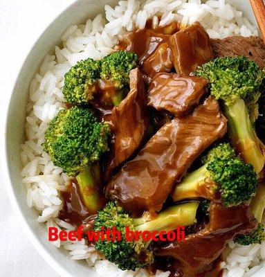 Beef with broccoli