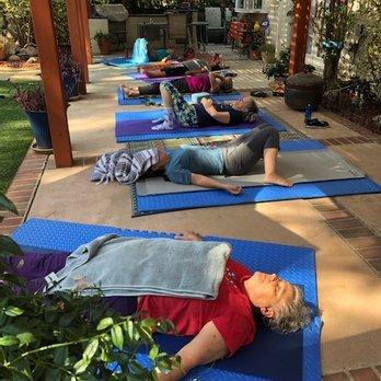 Garden yoga