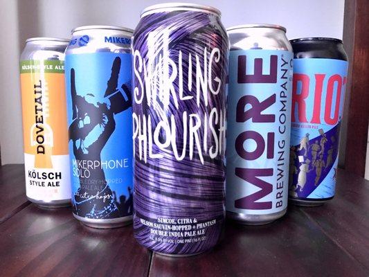 Amazing assortment of individual cans! Hop Butcher, Phase Three, DT, & more!