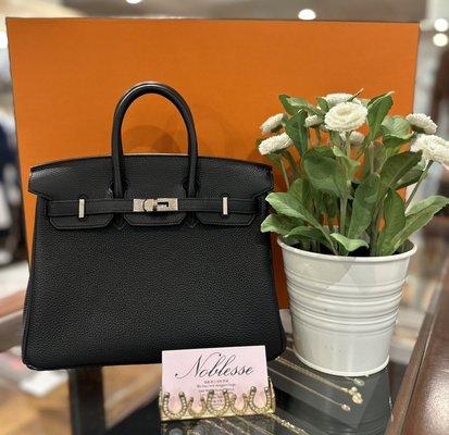 Hermes Birkin 25 Black