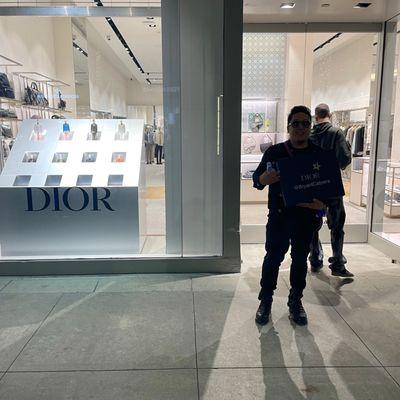 I got my #Dior #RaisedEmbroidery #SaddleBag!  Thank you #JJuan  #DiorMen #DiorHomme @BryantCabrera.