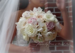 Blushing Bridal Bouquet