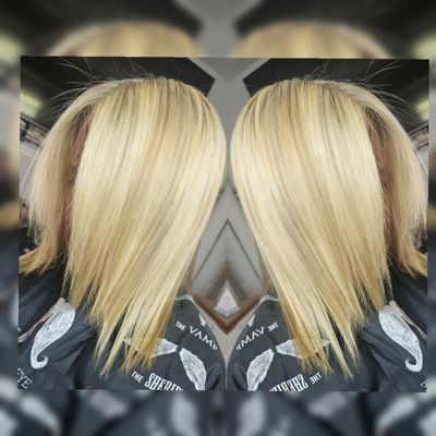 Full highlight and Keratin treatment