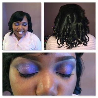 Hair and makeup by Serenity