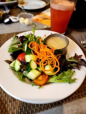 Salad with Champagne Vinaigrette