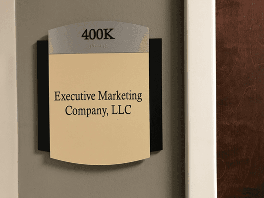 Executive Marketing Company Office.