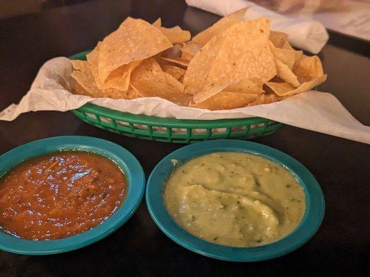 Chips and salsas