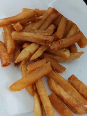 My burnt french fries.