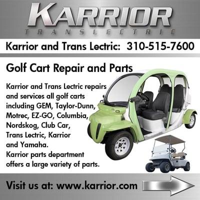 Karrior Golf cart repair and parts