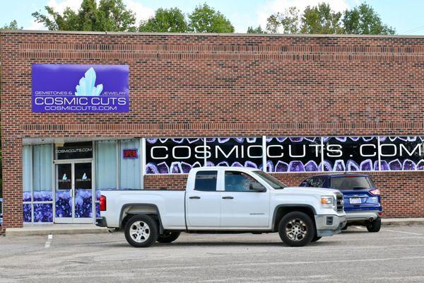 Exterior of Cosmic Cuts (Metaphysical Shop, Rock Shop, Crystal Shop, Spiritual Shop)