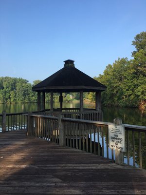 At the lake