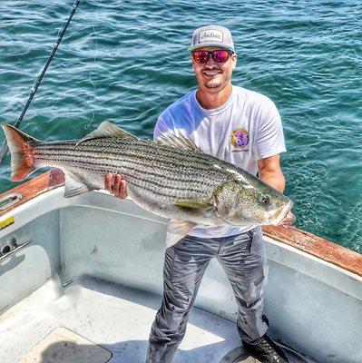 STRIPED BASS fishing charters CT.