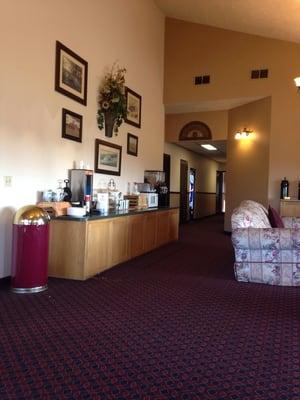 Lobby,  continental breakfast