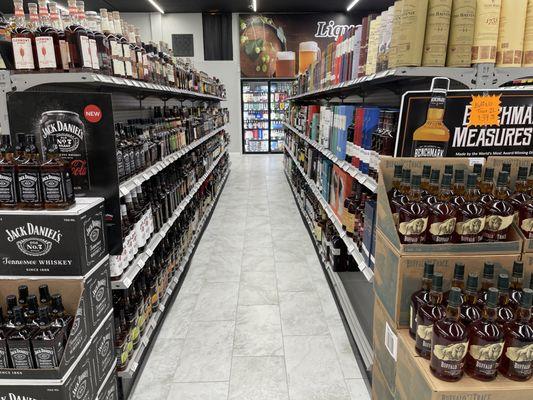 Interior of Liquor Cave in Palm Harbor, Florida