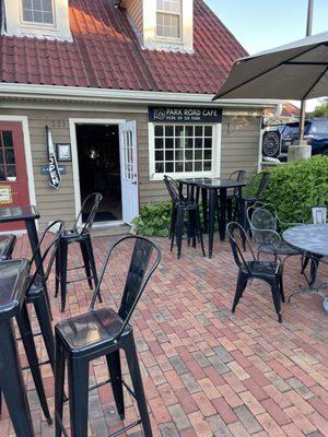 Outdoor seating