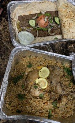 Chicken Kabob, Kabsa