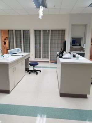 Main exam room area