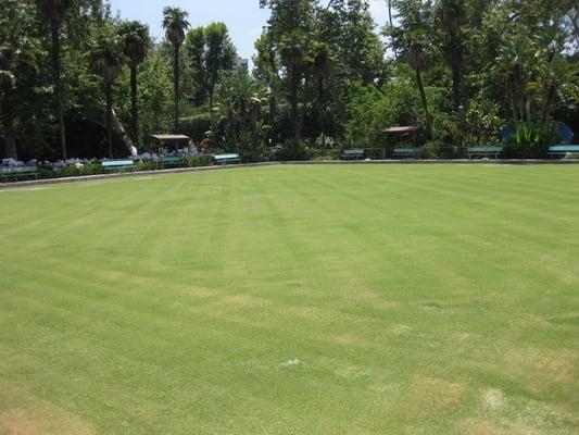 lawn bowling green