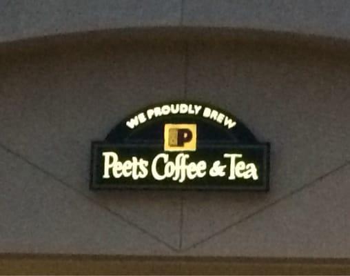 A hidden Peet's coffee?....say it ain't so