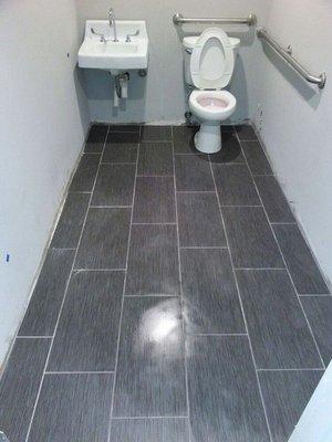 Post Construction Clean Up Restrooms