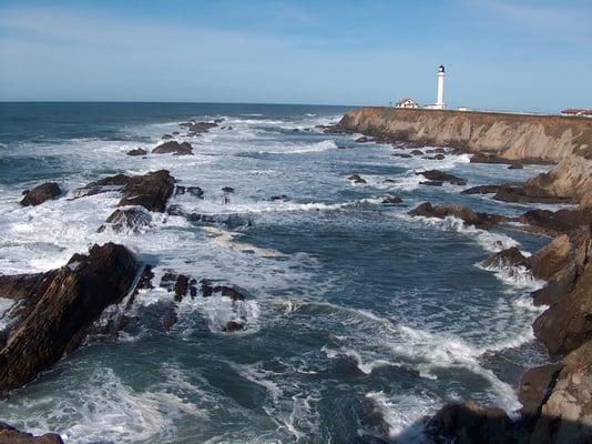 Point Arena Lighthouse on the beautiful Mendocino Coast.