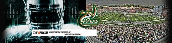 Official Chiropractic Partner of Charlotte Athletics