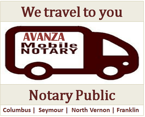 Notary Public services, we travel to you.