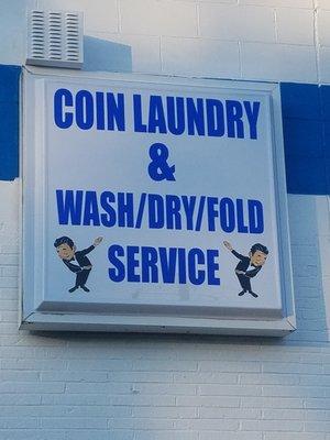 Now offering wash/dry/fold services